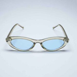Opal | ירוק שקוף עדשה תכלת שקופה