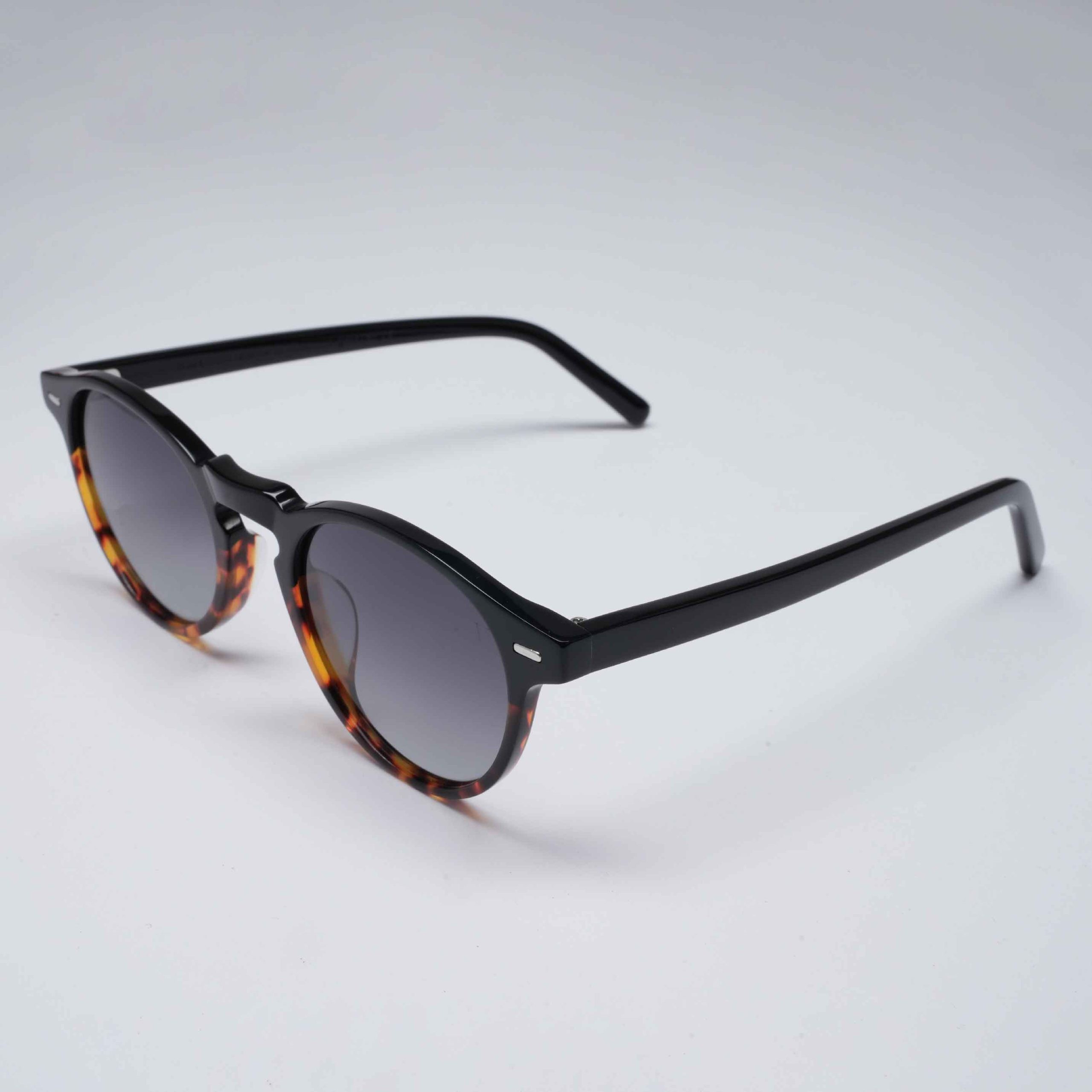 Greg Platinum Polarized | שחור מנומר עדשה שחורה – תמונה 2