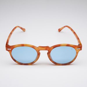 Mallow Polarized | כתום מנומר עדשה תכלת